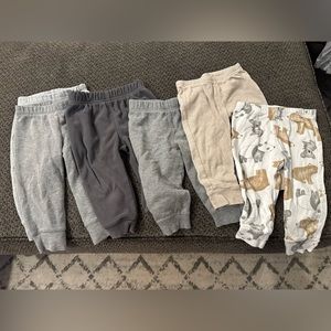 (6) pairs of pants in neutral colors